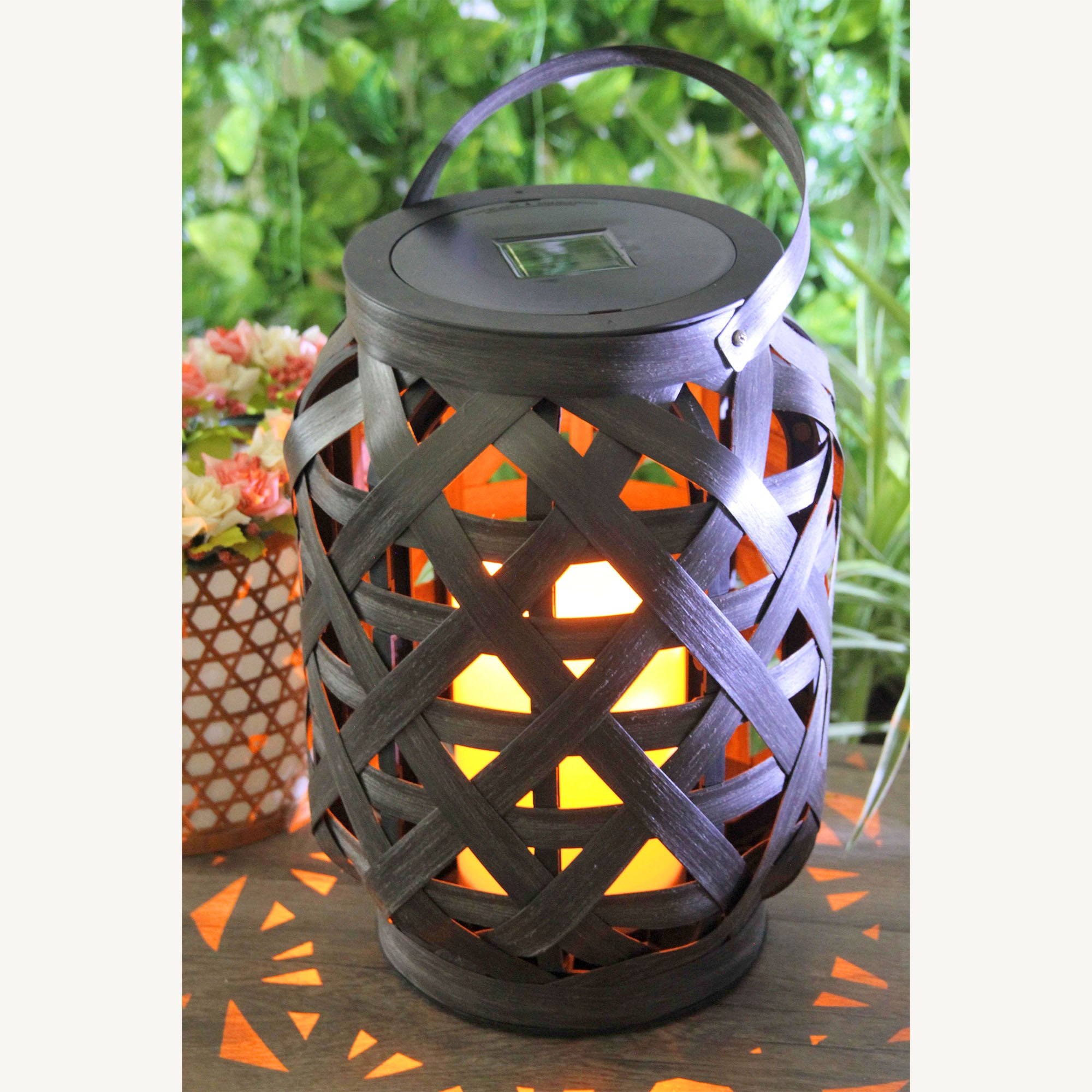 Lanterne solaire bamboo